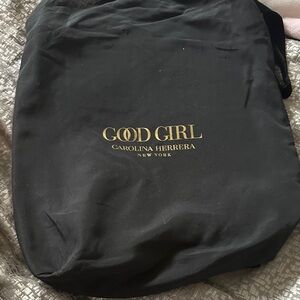 Carolina Herrera Black and Gold Good Girl Bag